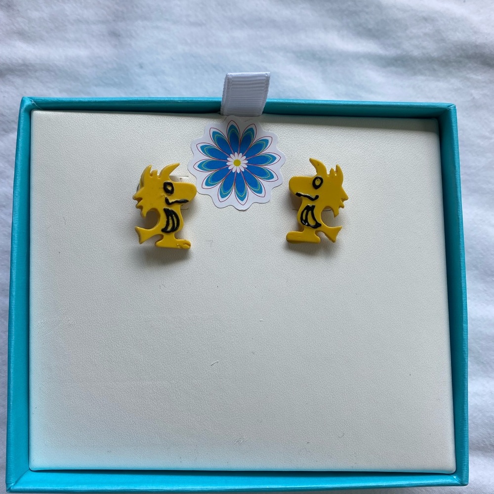 Vintage WOODSTOCK/Snoopy earrings
